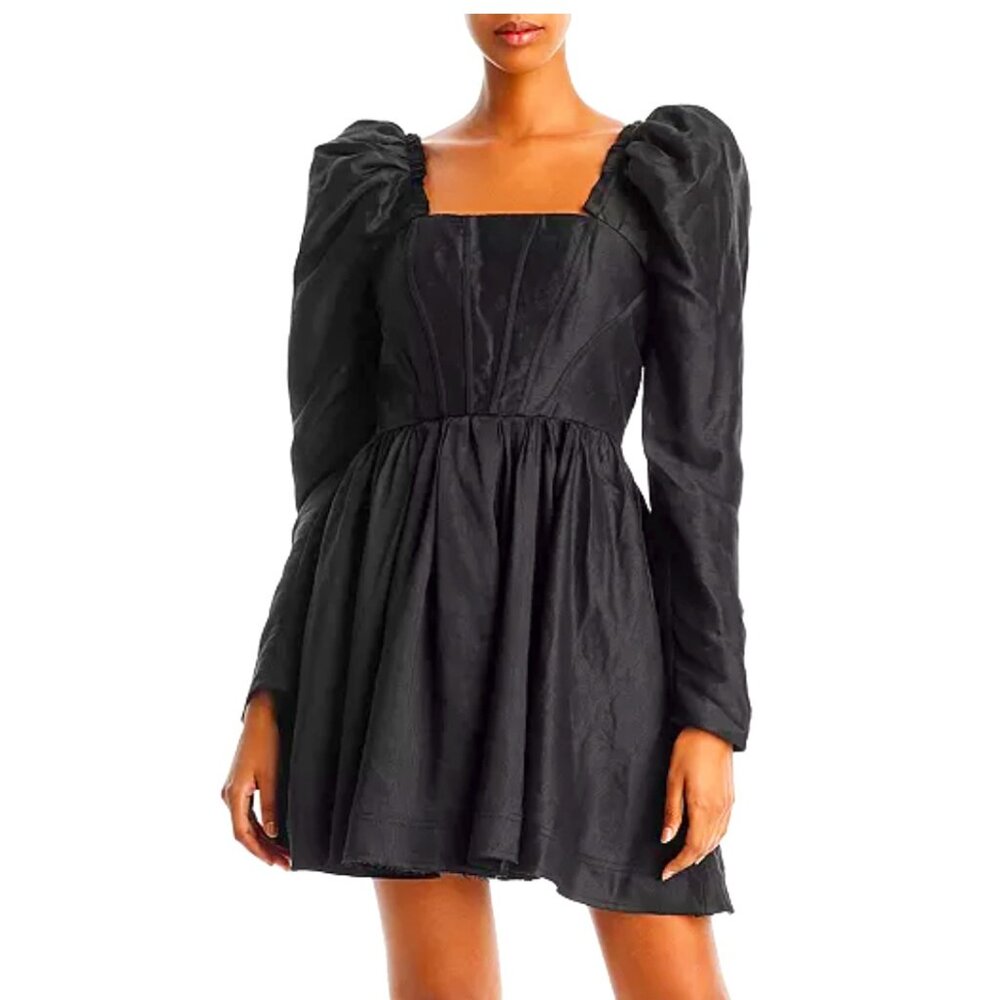 Aje Fleur Corset Mini Dress